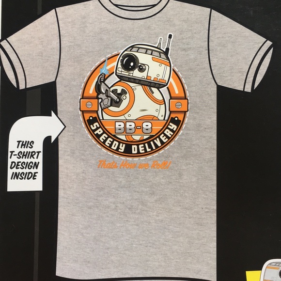 POP Icon Star Wars BB-8 Limited Edition Tee XL - Picture 2 of 4